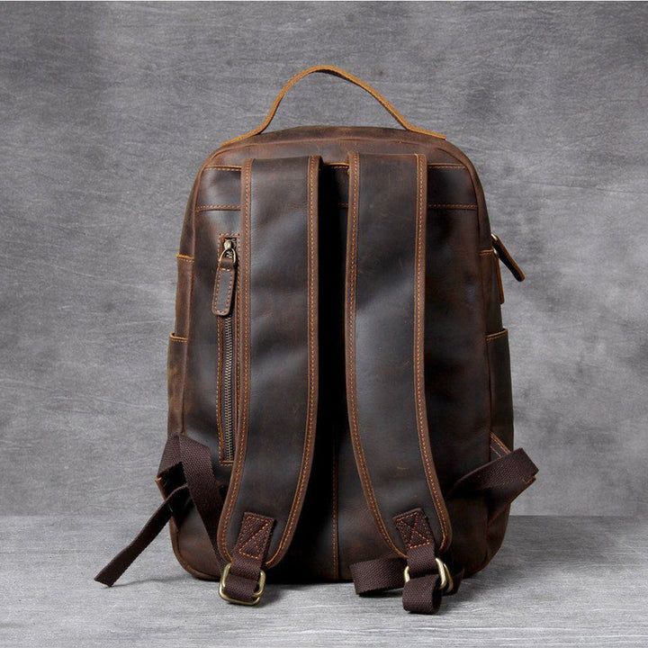 Jason - Luxury Tan Leather Backpack