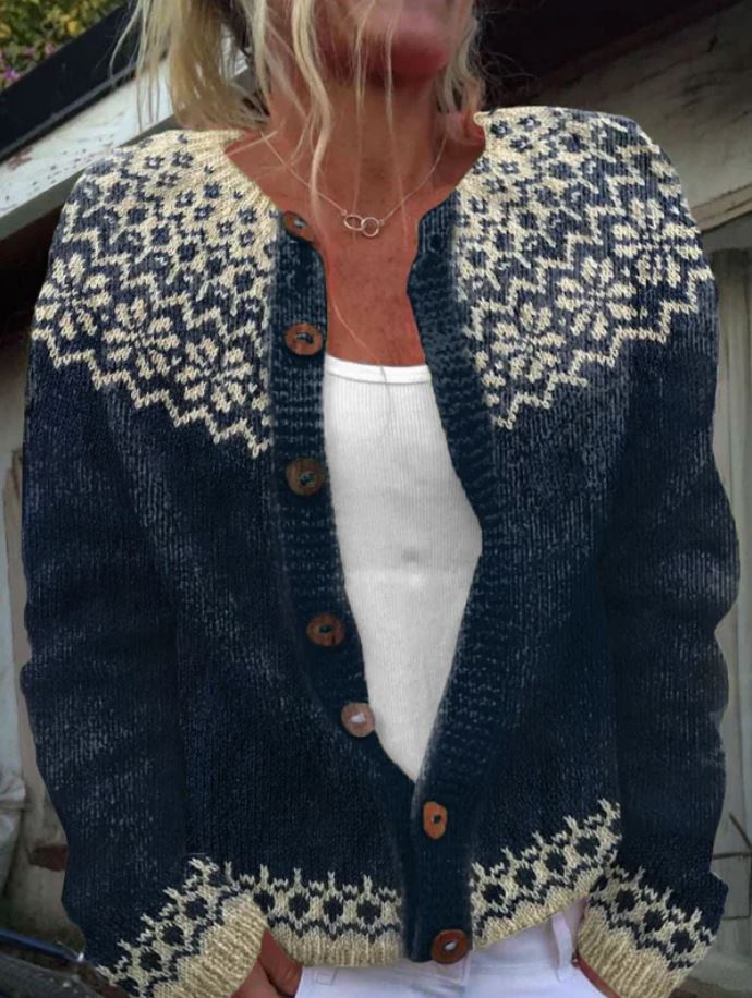 Hadley | Retro Knit Cardigan