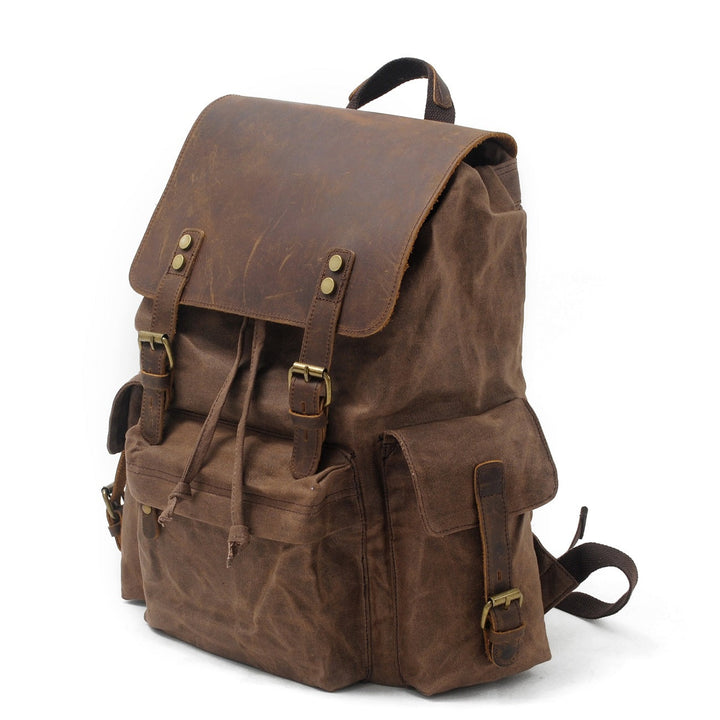 Jacob - Classic Waxed Canvas Backpack