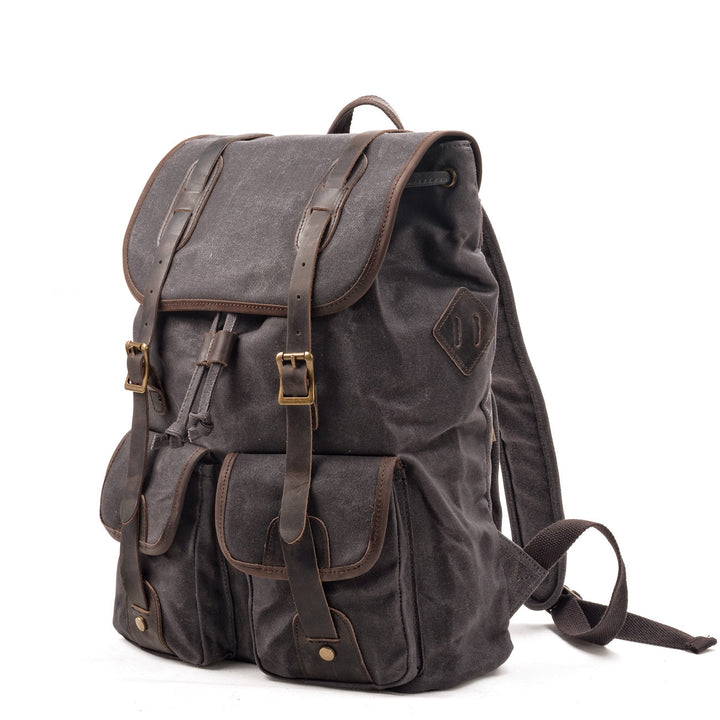Marcus - Durable Canvas Travel Backpack for Adventurers