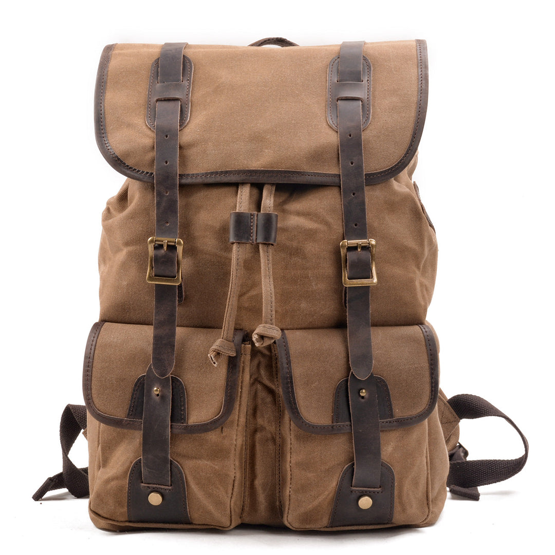 Marcus - Durable Canvas Travel Backpack for Adventurers