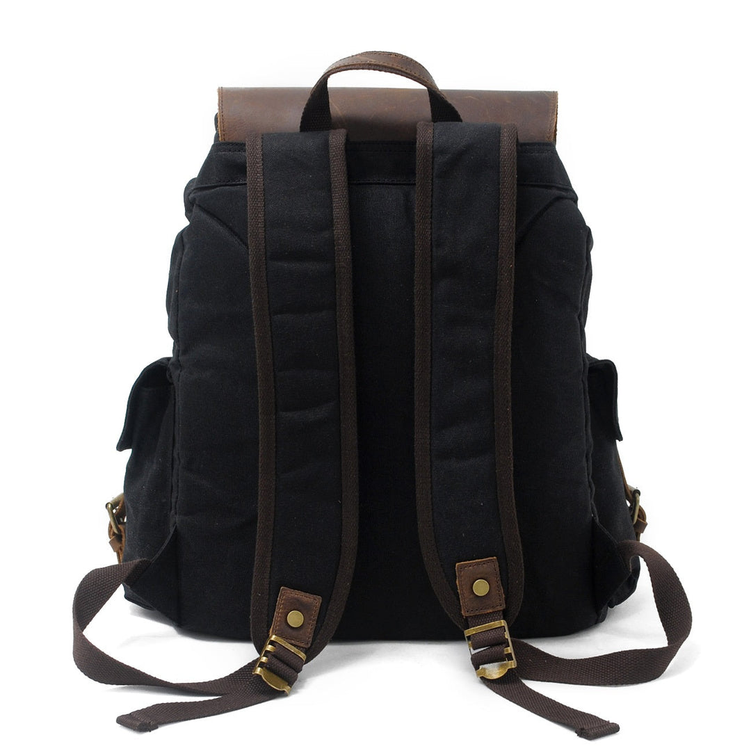 Jacob - Classic Waxed Canvas Backpack