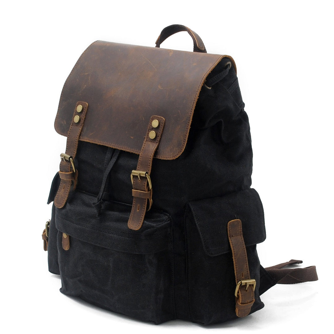 Jacob - Classic Waxed Canvas Backpack
