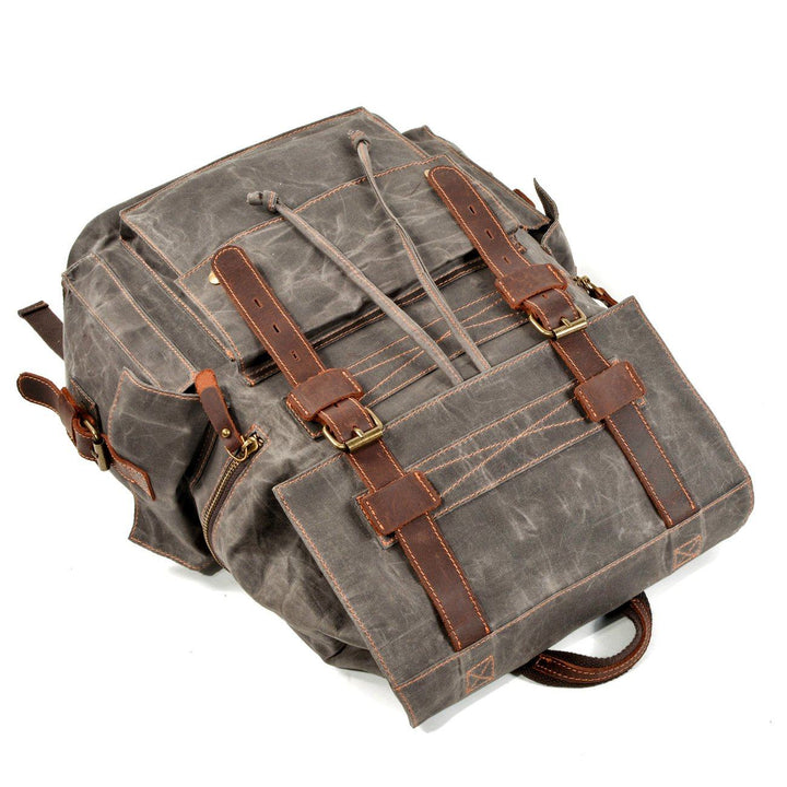 Brian - Spacious Canvas Backpack