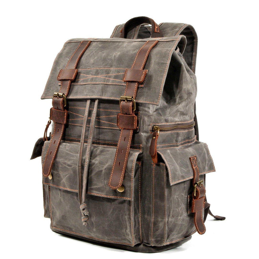 Brian - Spacious Canvas Backpack