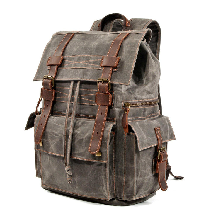 Brian - Spacious Canvas Backpack