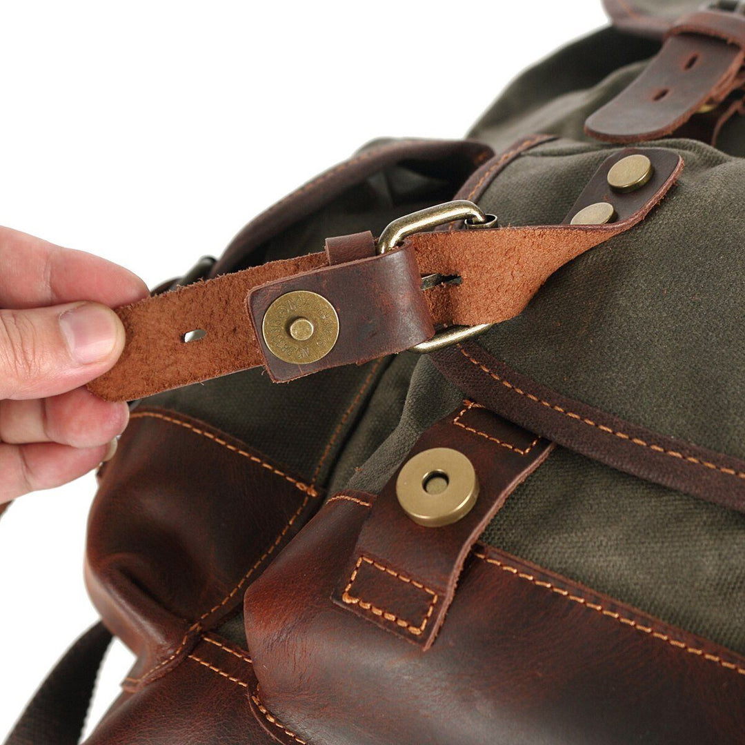 John - Durable Canvas Hiking Backpack for Adventurers