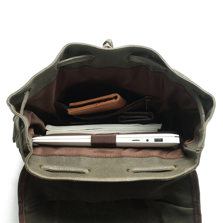 John - Durable Canvas Hiking Backpack for Adventurers