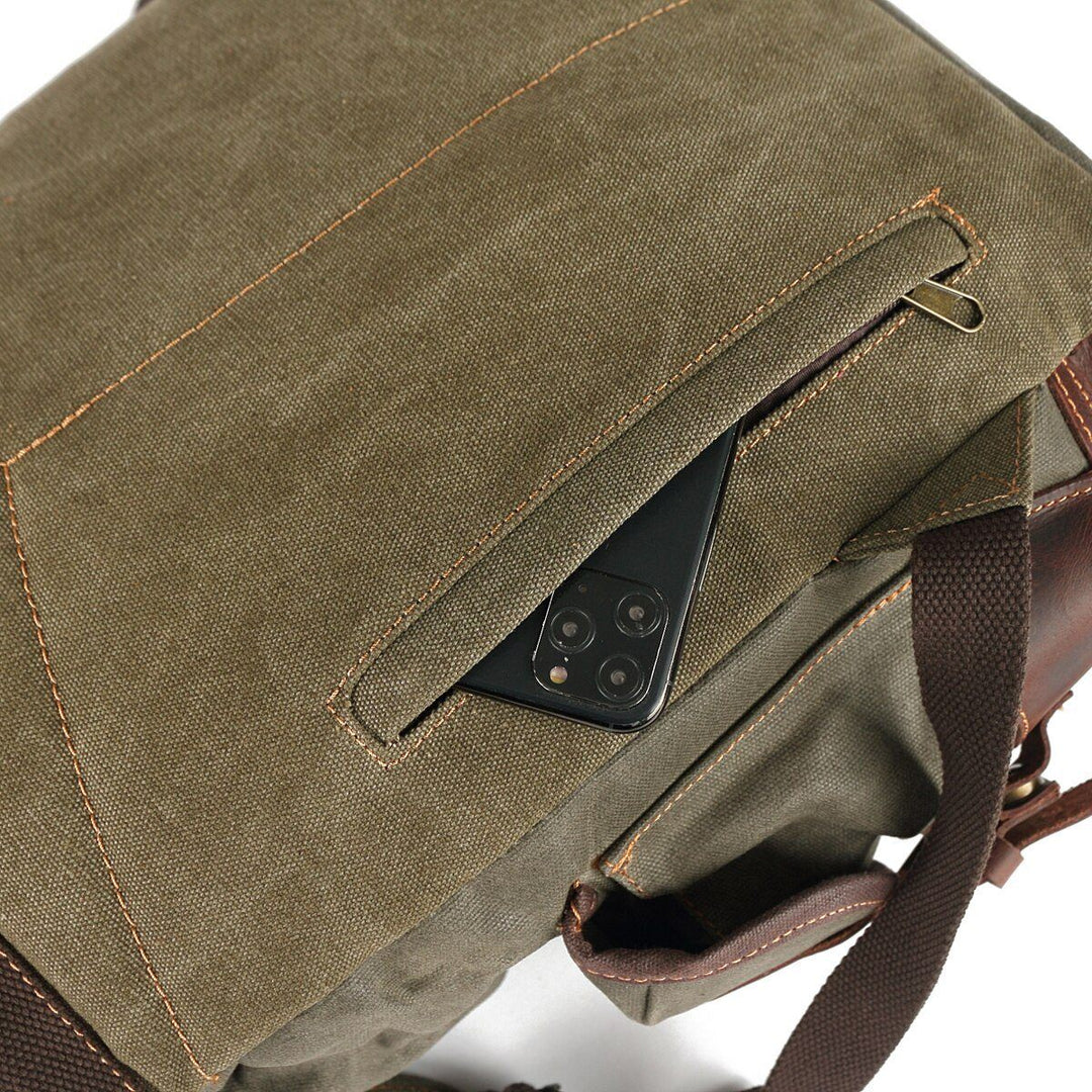 John - Durable Canvas Hiking Backpack for Adventurers