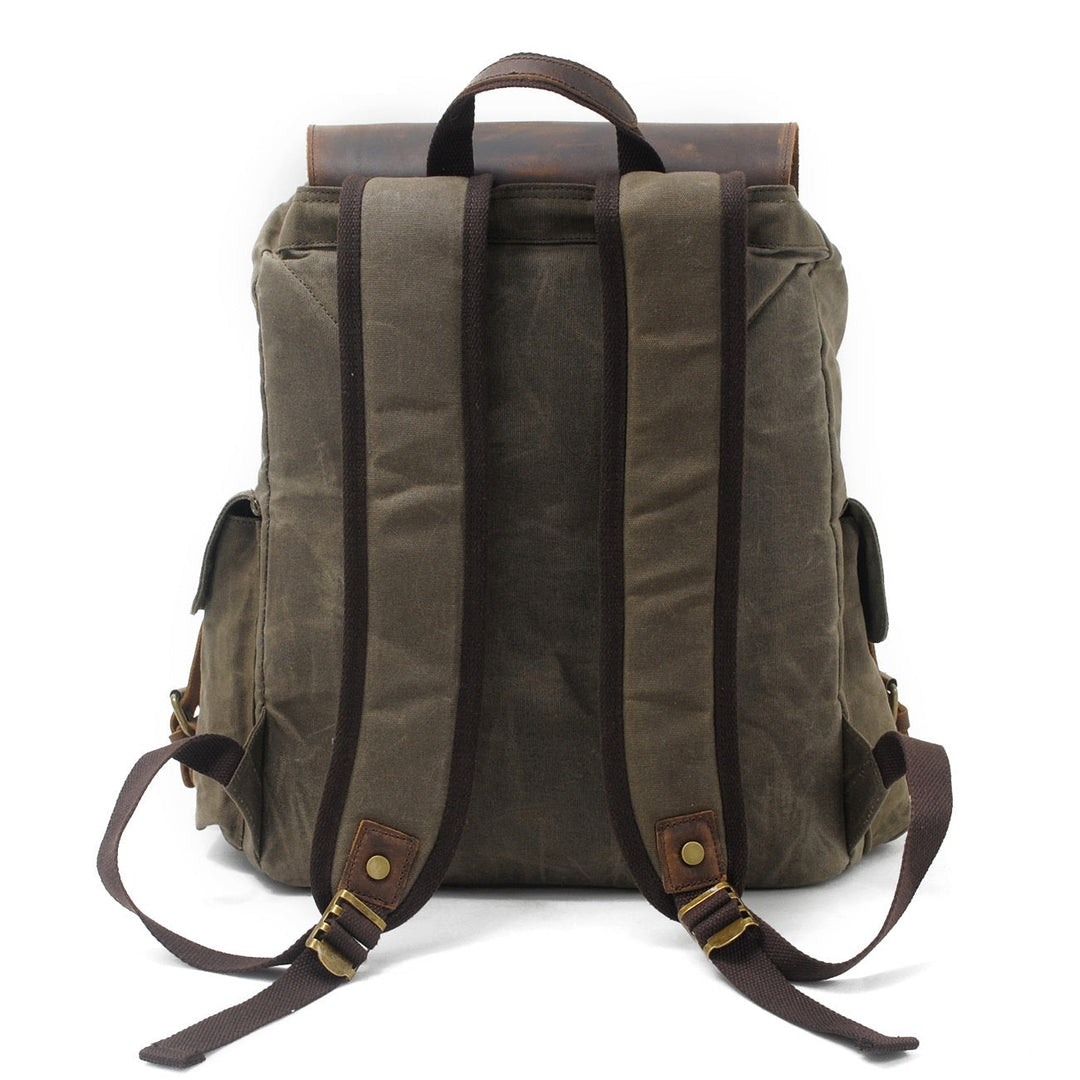 Jacob - Classic Waxed Canvas Backpack
