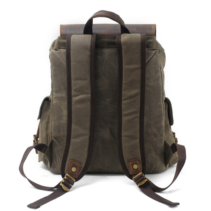 Jacob - Classic Waxed Canvas Backpack
