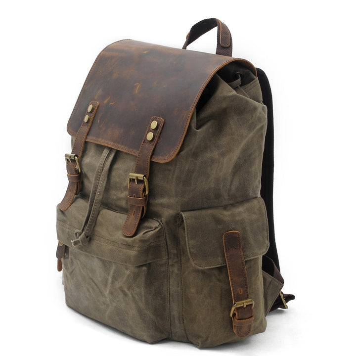 Jacob - Classic Waxed Canvas Backpack