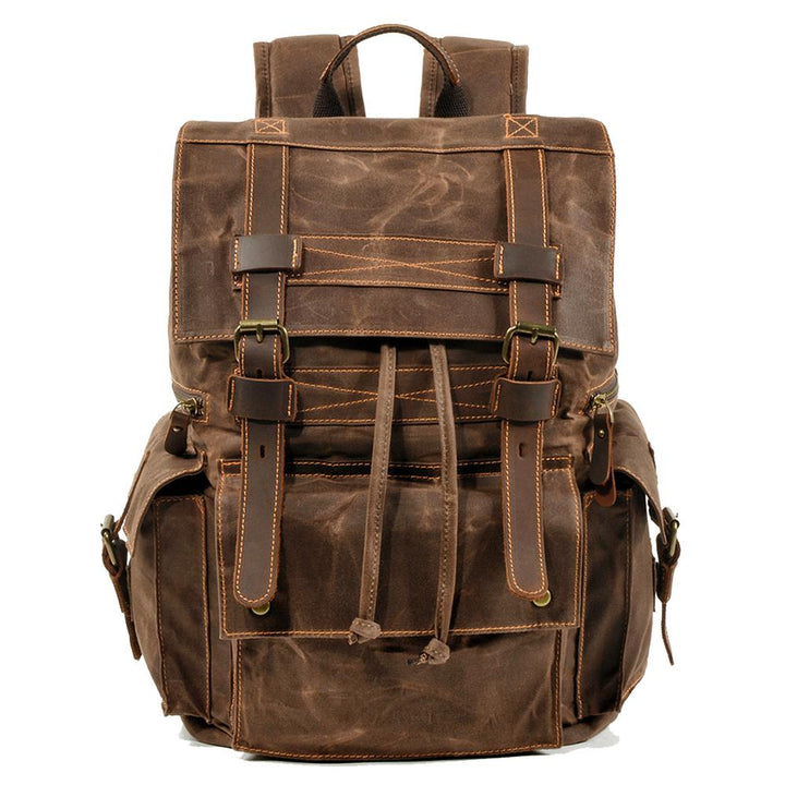 Brian - Spacious Canvas Backpack