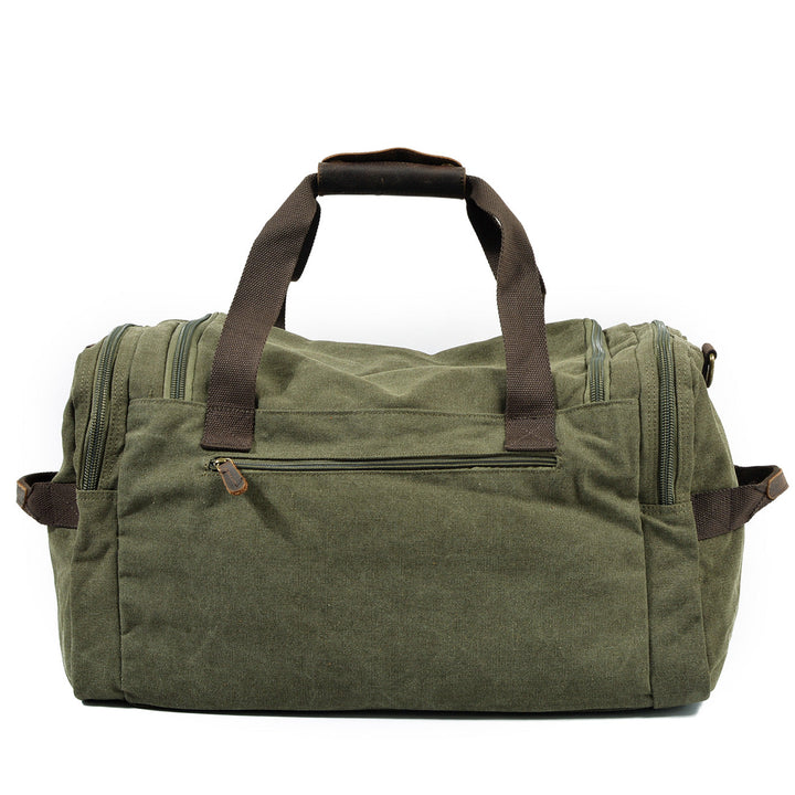 David - Men's Canvas and Leather Duffle Bag