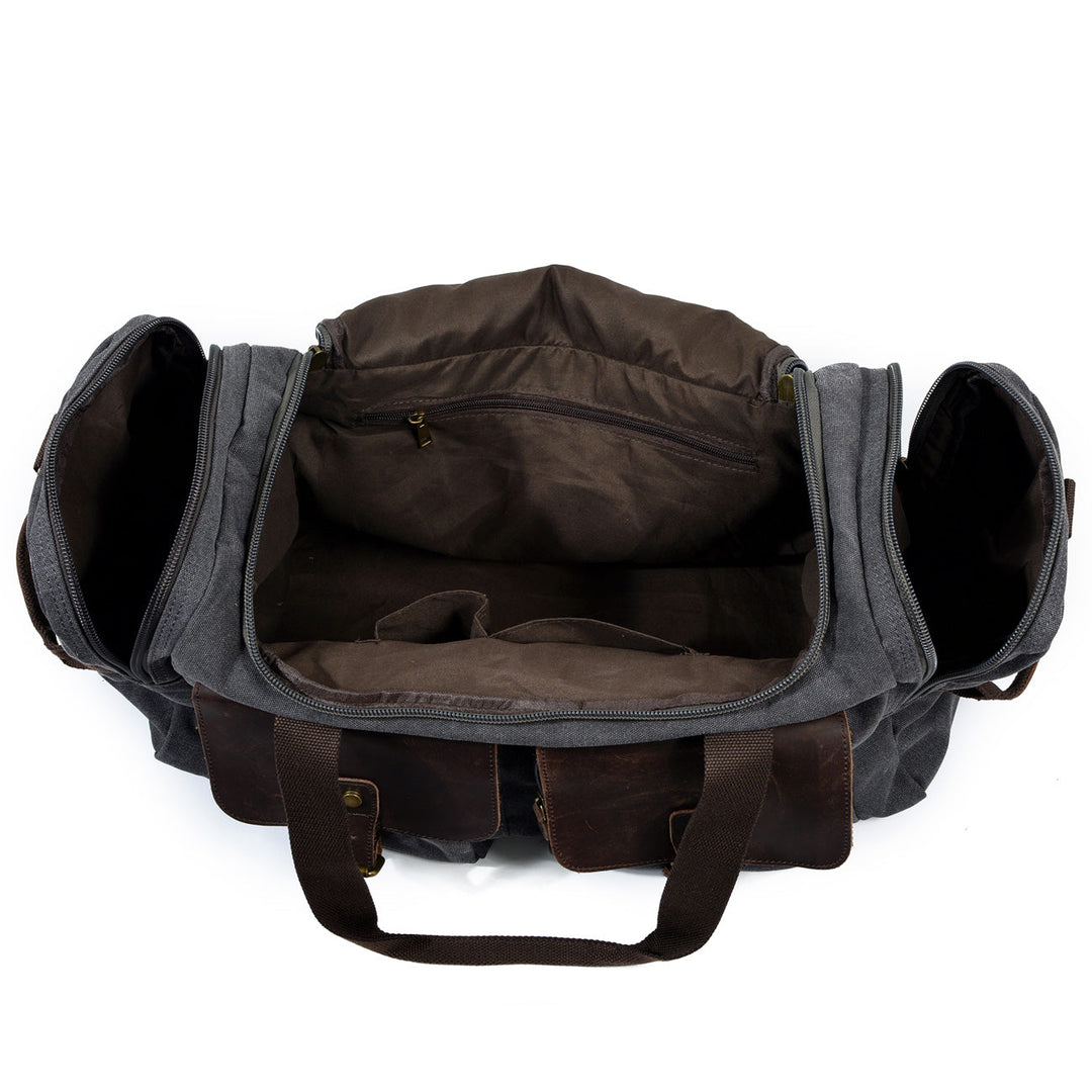 David - Men's Canvas and Leather Duffle Bags