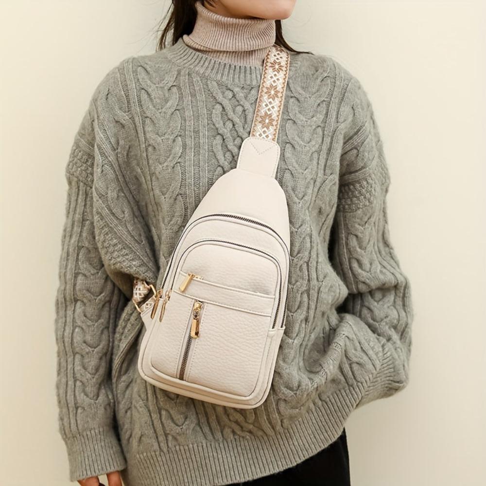 Vintage Hazel Chest Crossbody Bag