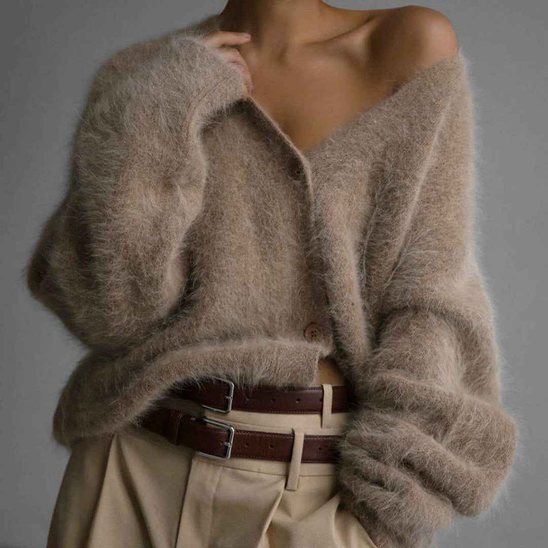 Millicent | Soft Fluffy Open Cardigan
