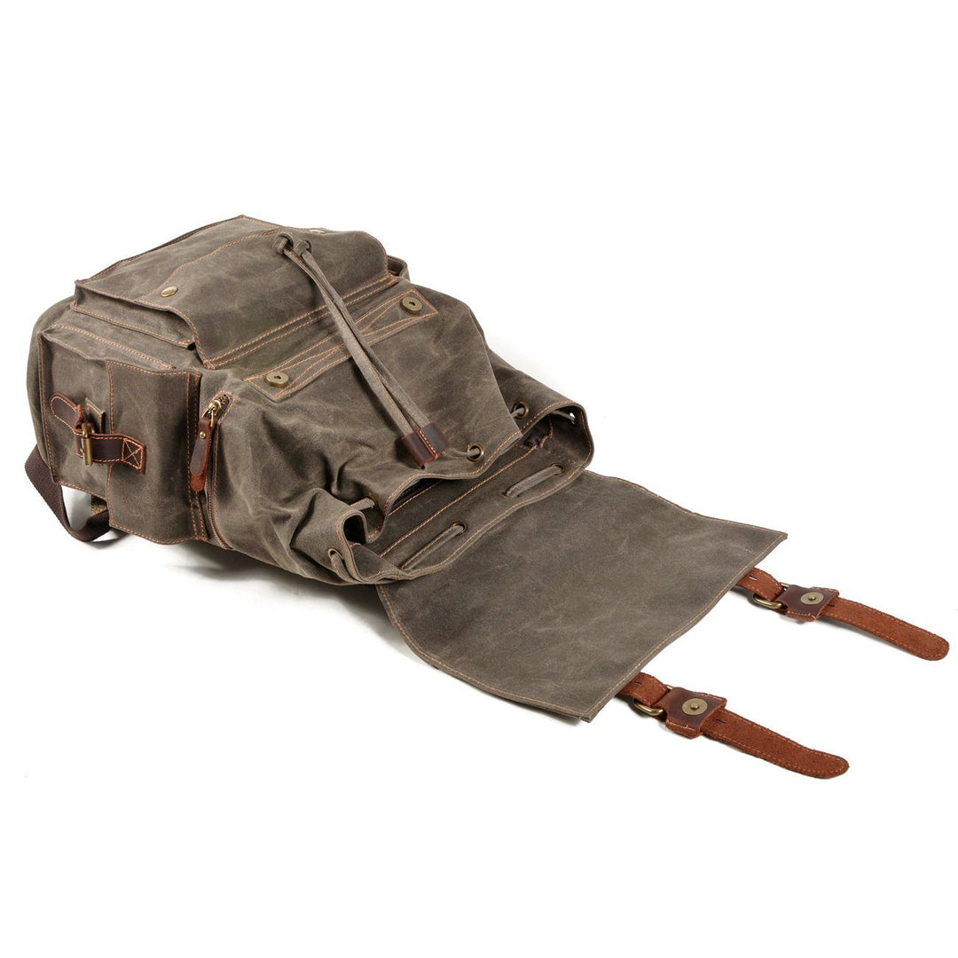 Brian - Spacious Canvas Backpack