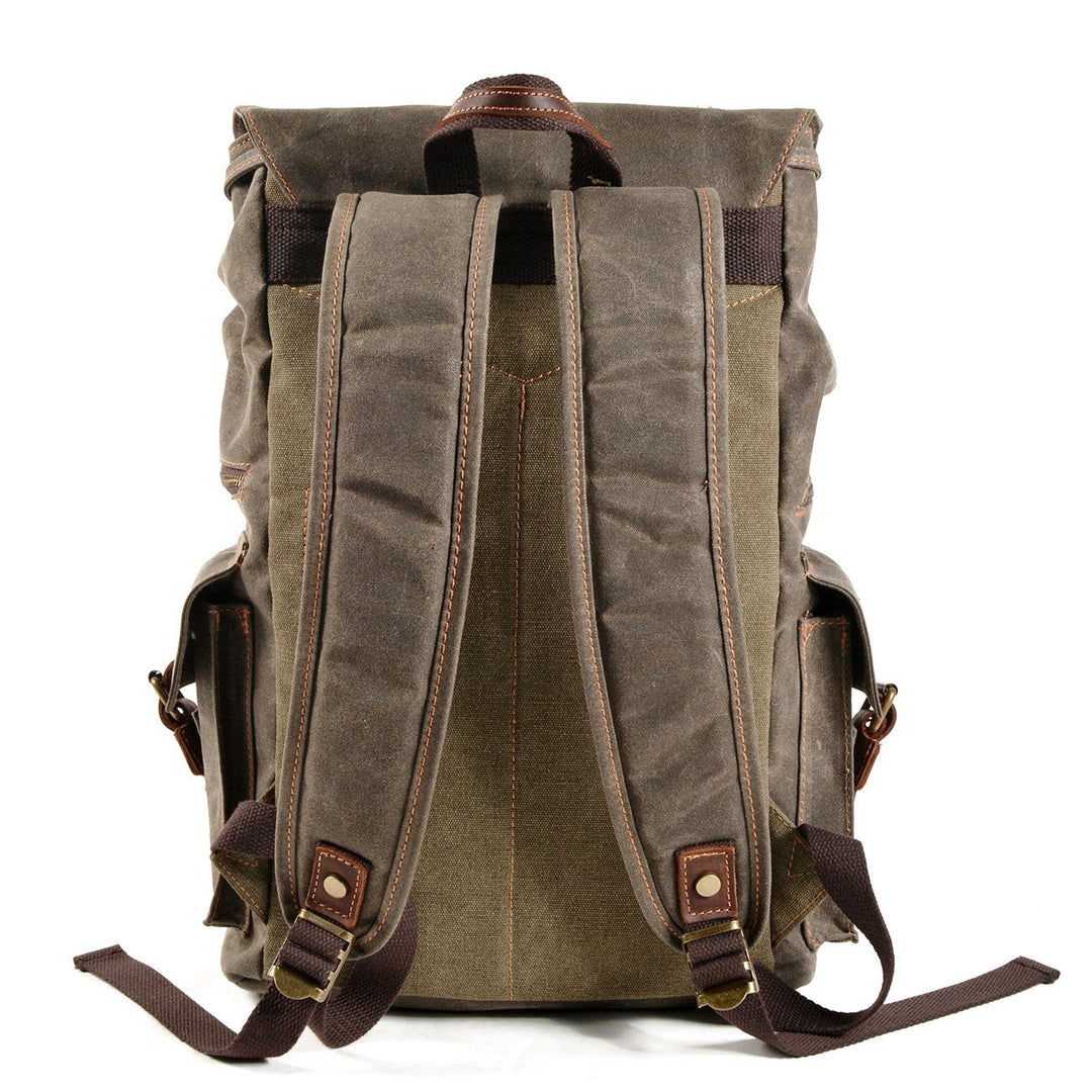 Brian - Spacious Canvas Backpack