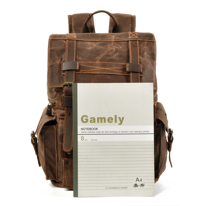 Brian - Spacious Canvas Backpack