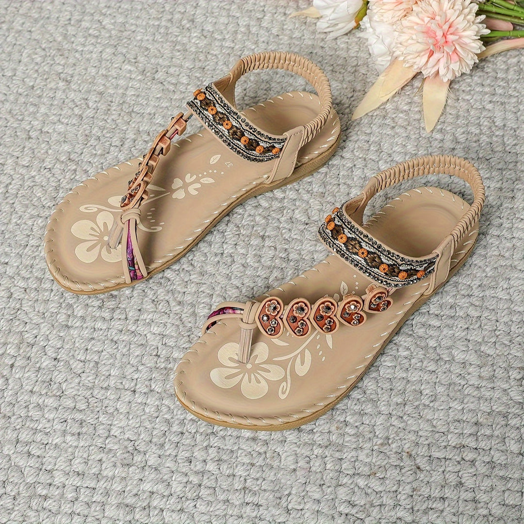 Stylish Women's Orthopedic Sandals With Decorative Straps
