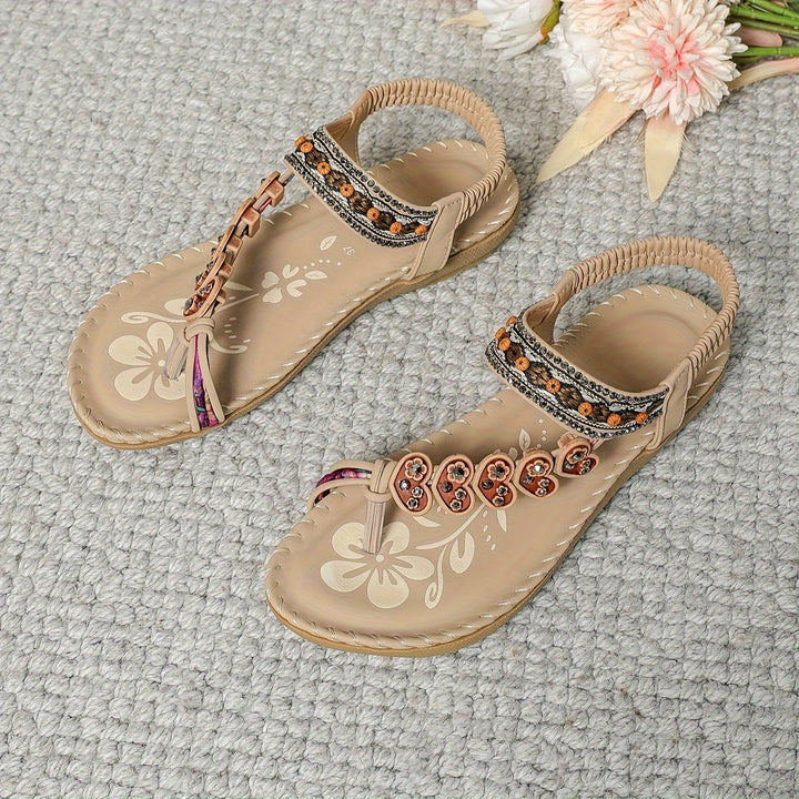Stylish Women's Orthopedic Sandals With Decorative Straps