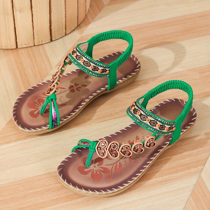 Stylish Women's Orthopedic Sandals With Decorative Straps