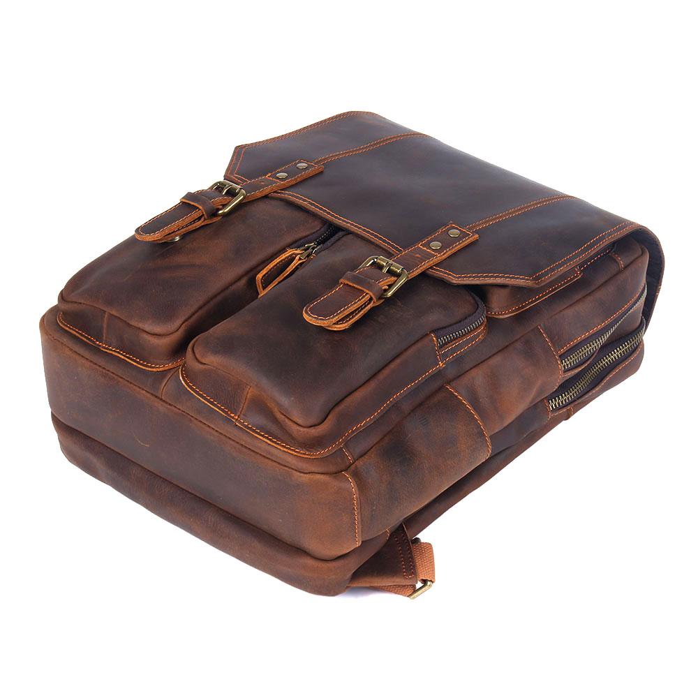 Robert - Vintage Leather Travel Backpack