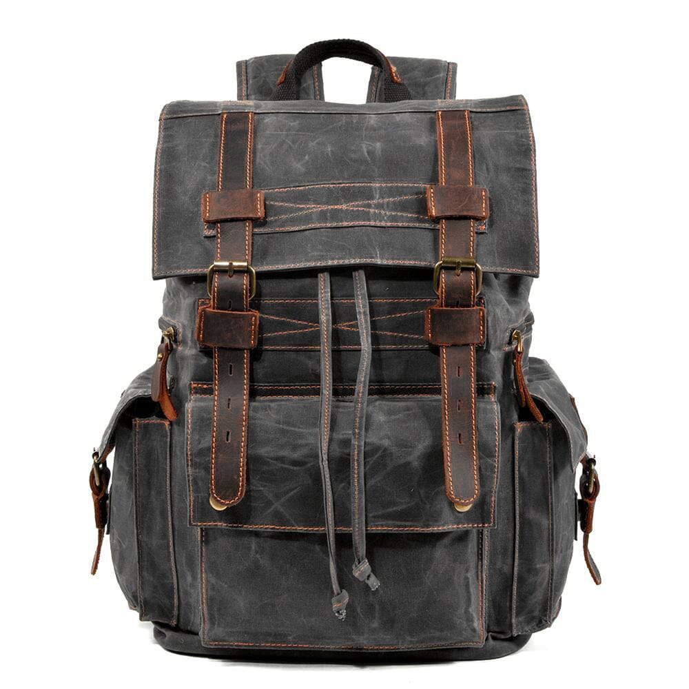 Brian - Spacious Canvas Backpack