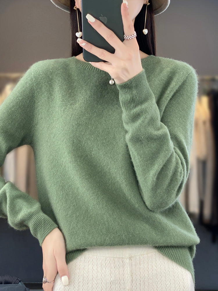 Birdie | Fluffy Crew Sweater