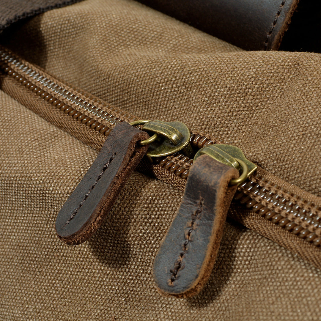 David - Men's Canvas and Leather Duffle Bags