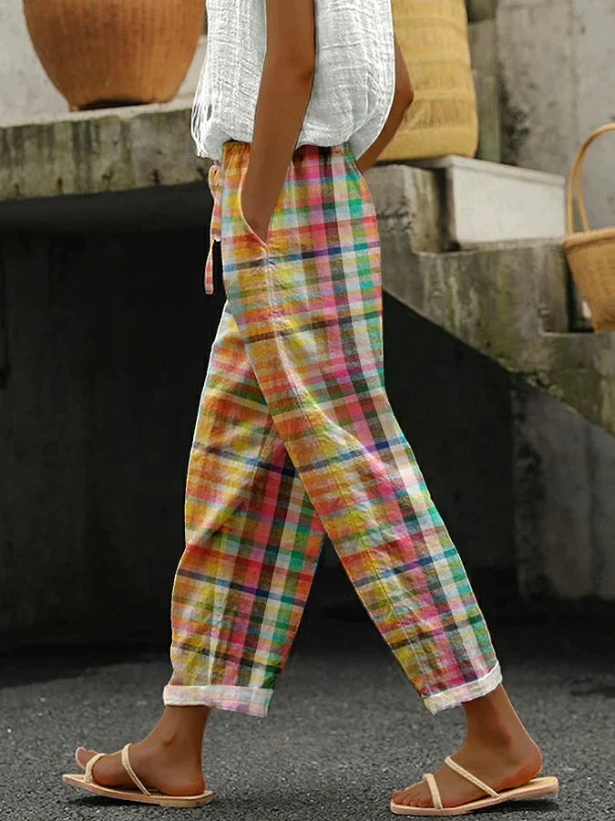 Valerie | Checkered Pants