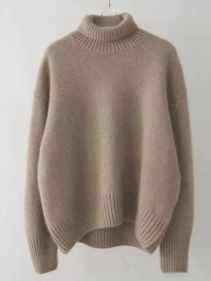 Cordelia | Turtleneck Dropped Shoulder Sweater