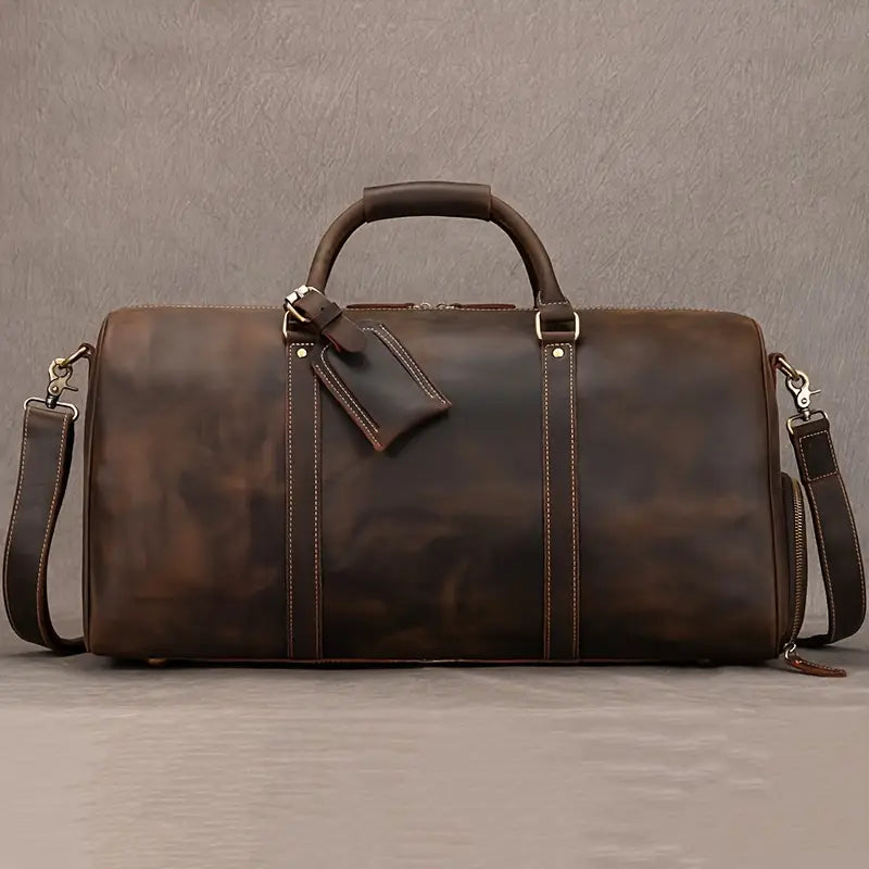 Joseph - Spacious Leather Travel Duffel