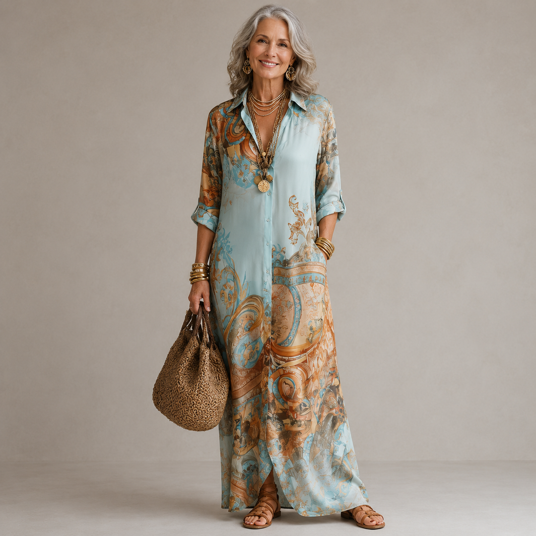 Evalexy - Maxi Dress Print Luxury