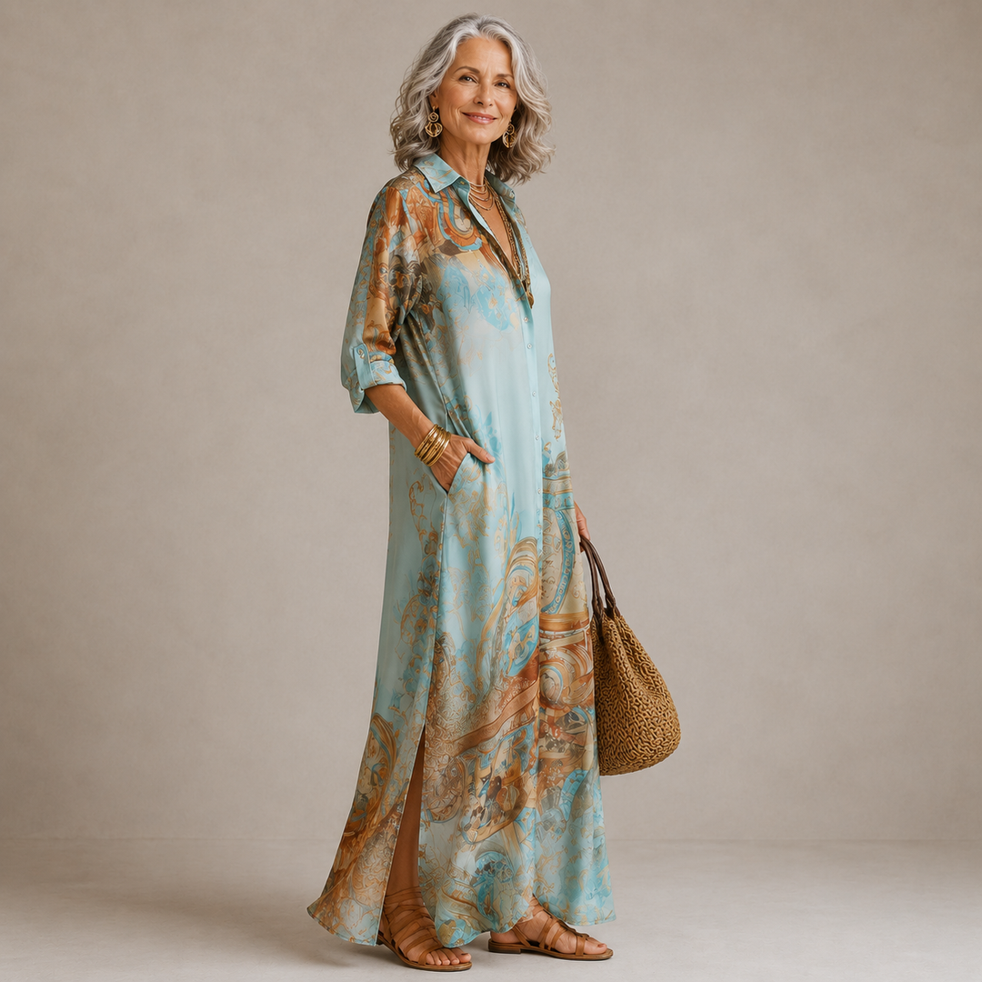 Evalexy - Maxi Dress Print Luxury