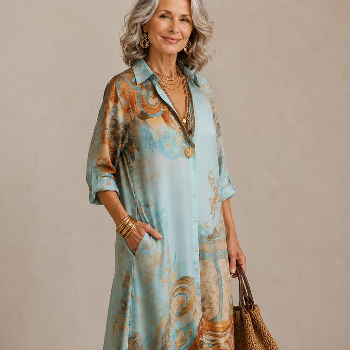 Evalexy - Maxi Dress Print Luxury