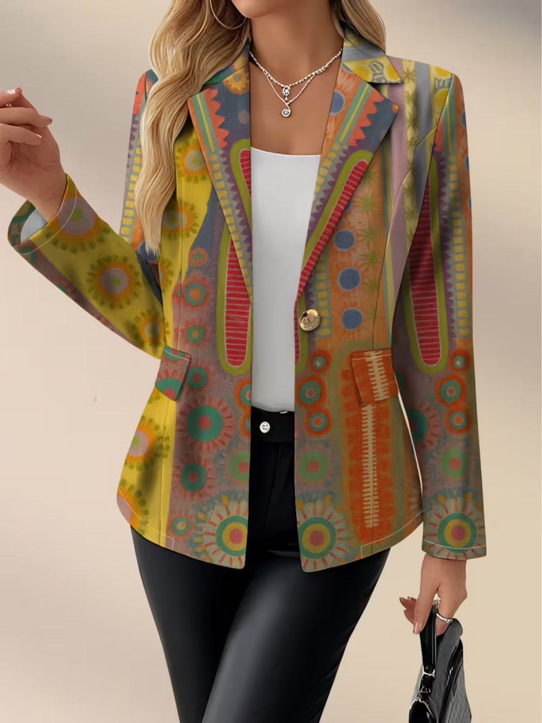 Eglantine | Bohemian Medallion Blazer
