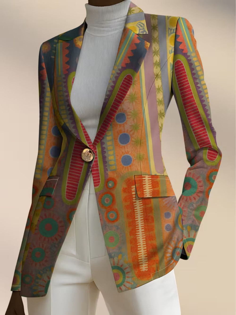 Eglantine | Bohemian Medallion Blazer