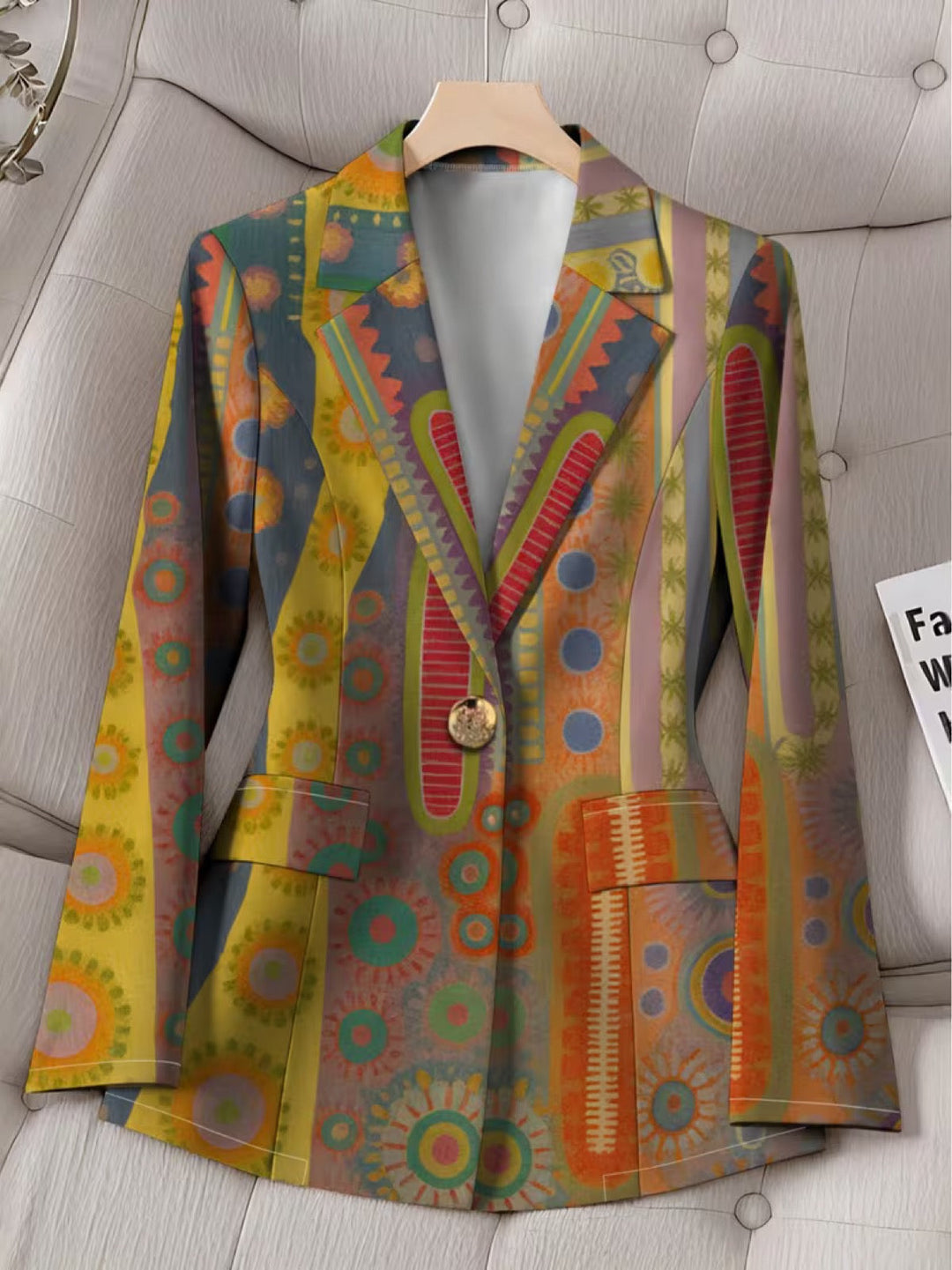 Eglantine | Bohemian Medallion Blazer