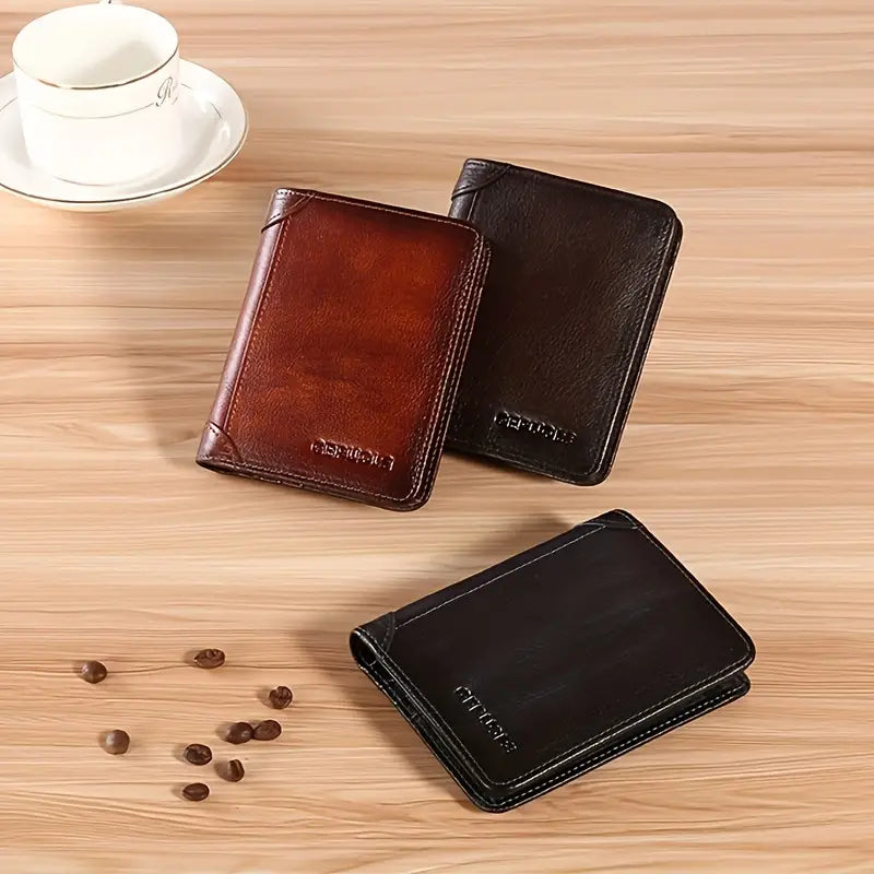 Richard - Slim Bifold Wallet with RFID Protection