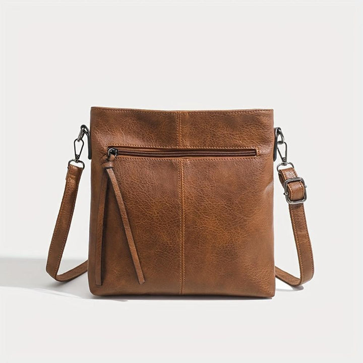 Vintage-Inspired Lena Square Crossbody Bag