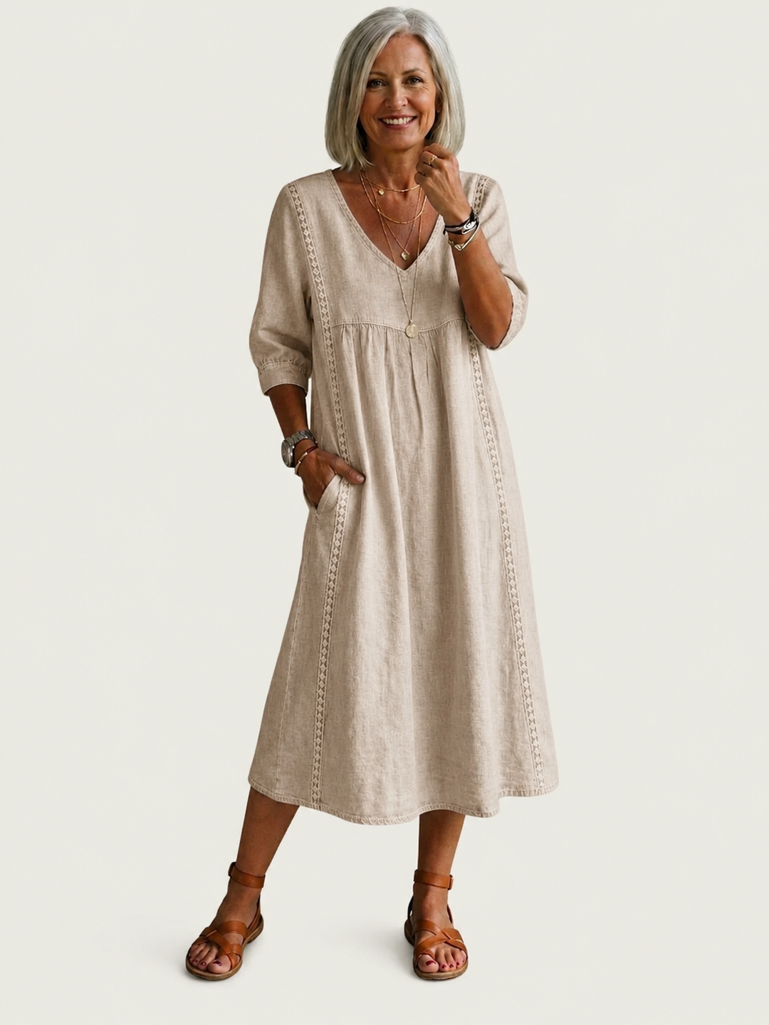 Juliette - Elegance A Line Maxi Dress