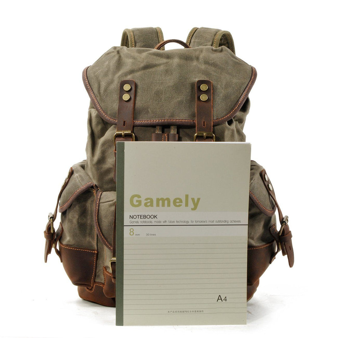 John - Durable Canvas Hiking Backpack for Adventurers
