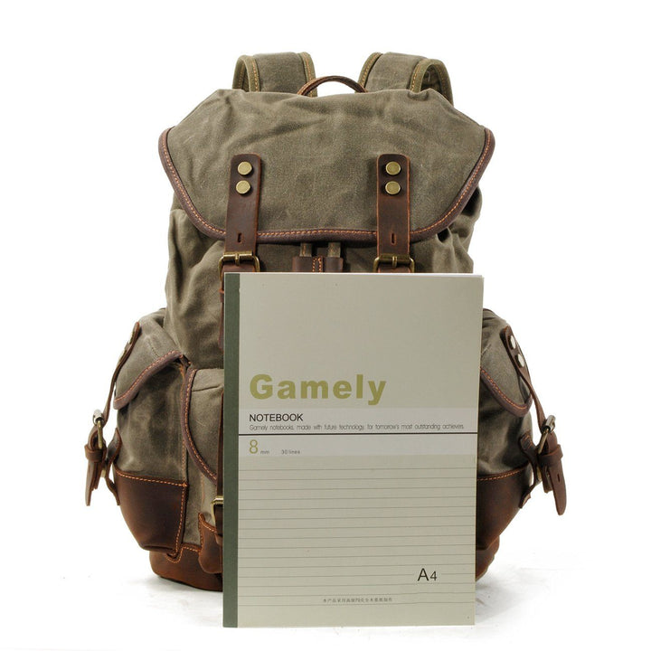 John - Durable Canvas Hiking Backpack for Adventurers