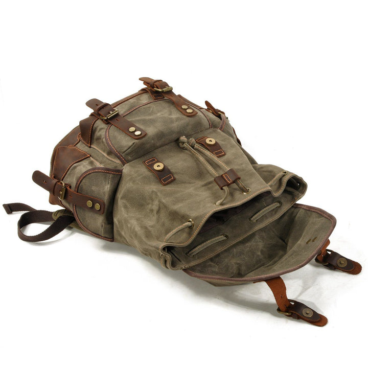 John - Durable Canvas Hiking Backpack for Adventurers