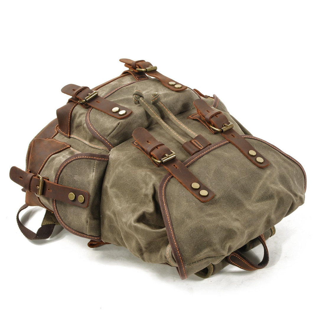 John - Durable Canvas Hiking Backpack for Adventurers