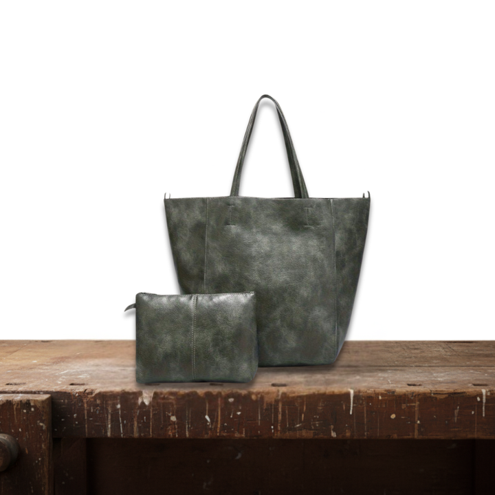 Lesley | Tote With Matching Pouch