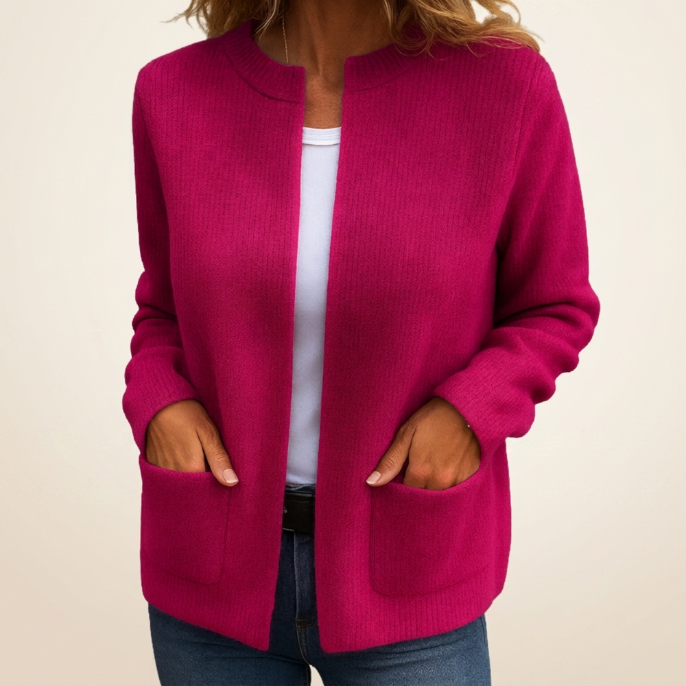 Meredith™ | Cosy Zip-Front Cardigan