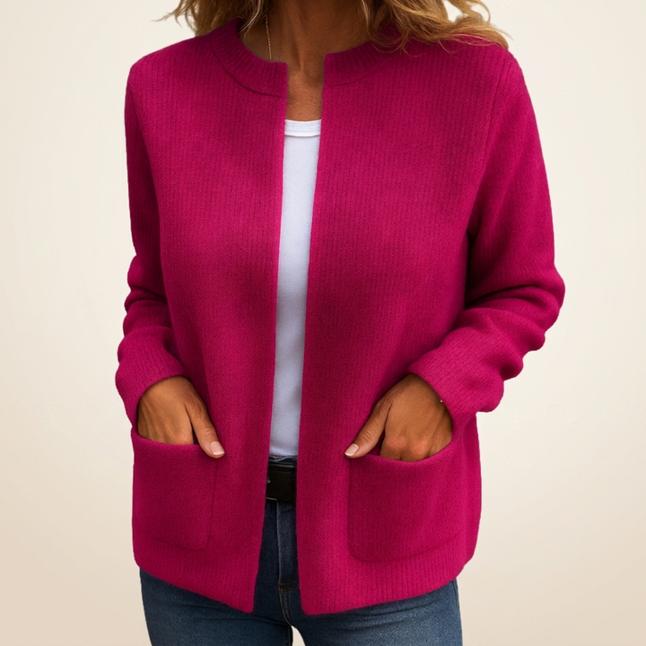 Meredith™ | Cosy Zip-Front Cardigan